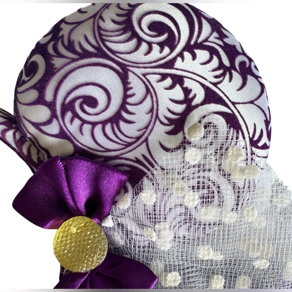 Disney Parks Minnie Ear Hat Crown & Feathers Jubilee Purple Headband
